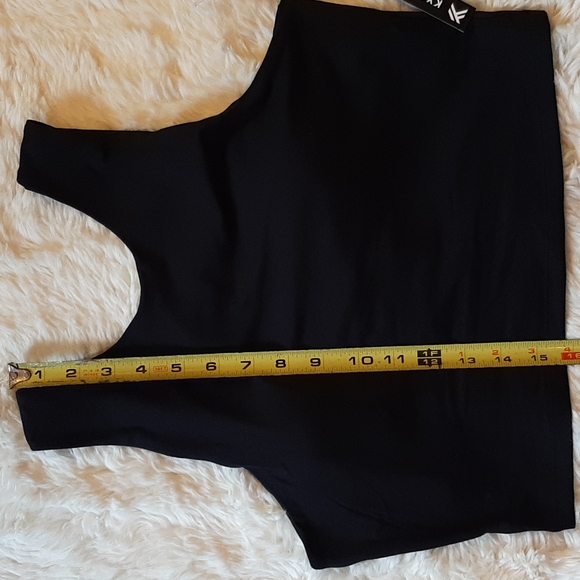 Kyodan Black Racerback Sports Bra, size Large, NWT - Picture 5 of 11